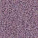 Matte Transparent Smokey Amethyst AB Miyuki Size 8/0 seed beads, Colour 142FR, 22gm Matte Transparent Smokey Amethyst AB Miyuki Size 8/0 seed beads, Colour 142FR, 22gm