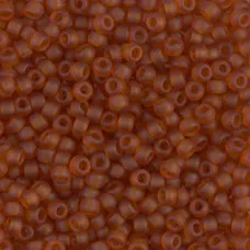 Matte Transparent Topaz Miyuki 8/0 Seed beads, colour 133F, 250g approx.