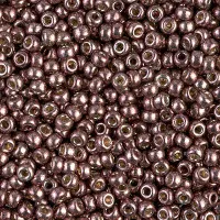 Duracoat Galvanised Dark Mauve Miyuki 8/0 Seed Beads, 22g, colour 4213
