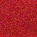 Transparent Red AB Miyuki Size 8/0 seed beads, Colour 254 22gm Transparent Red AB Miyuki Size 8/0 seed beads, Colour 254 22gm