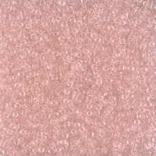 Transparent Light Tea Rose Miyuki Size 8/0 seed beads, Colour 155, 22gm