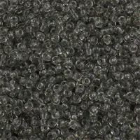 Transparent Taupe Miyuki Size 8/0 seed beads, Colour 2412 22gm