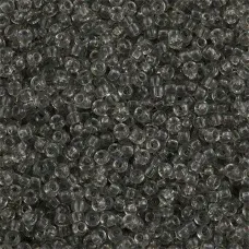 Transparent Taupe Miyuki Size 8/0 seed beads, Colour 2412 22gm