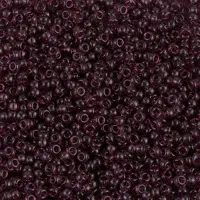 Dark Smoky Amethyst, Miyuki 11/0 Seed Beads, Colour 0153, 22g Approx