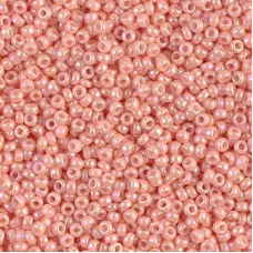 Opaque Salmon Luster Colour 0596, Miyuki 11/0, 22g approx. 