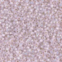 Pink S/L Dyed Alabaster  Colour -0643 Miyuki 15/0 Seed Beads, 8.2gm apprx.