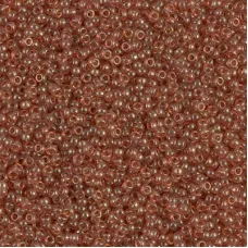Brown Transparent Gold Luster, Colour 1887, Miyuki 11/0, 22g approx. 