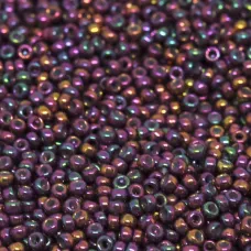 Purple Iris Gold Luster, Colour 1970, Miyuki 11/0, 22g approx.