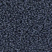 Gunmetal Matte, Colour 2001, Miyuki 11/0, 22g approx.