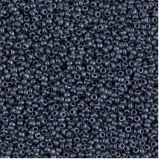 Gunmetal Matte, Colour 2001, Miyuki 11/0, 22g approx.