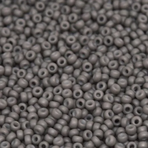 Matte Dark Grey Opaque, Colour 2317, Miyuki 11/0, 22g approx. **Being discontinued by the Factory** Matte Dark Grey Opaque, Colour 2317, Miyuki 11/0, 22g approx. **Being discontinued by the Factory**