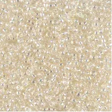 Crystal Ivory Gold Luster, Colour 2442, Miyuki 11/0, 22g approx.