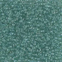 Transparent Sea Foam Luster, Colour 2445, Miyuki 11/0, 22g approx.