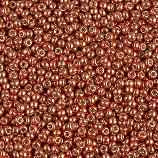 Duracoat Galvanized Pink Blush Miyuki 15/0 Seed Beads, 8.2g approx., Colour 4207 Duracoat Galvanized Pink Blush Miyuki 15/0 Seed Beads, 8.2g approx., Colour 4207
