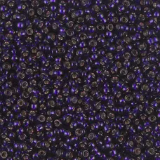 Dark Purple Silver Lined, Colour 1426, Miyuki 11/0, 22g approx. 