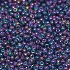 Purple Iris Opaque Gold Luster, Colour 1898, Miyuki 11/0, 22g approx.