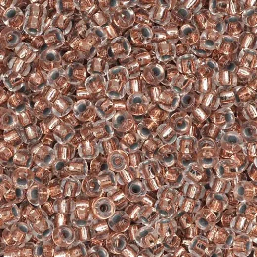 Copper Crystal Lined MIyuki 11/0 seed beads, colour 0197. 5.2g approx. Copper Crystal Lined MIyuki 11/0 seed beads, colour 0197. 5.2g approx.