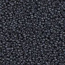 Matte Metallic Slate, Miyuki 11/0 Seed Beads, Colour 2065, 250 Grams