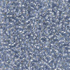 Silverlined Light Sapphire, Colour 2430, Miyuki 11/0, 22g approx.