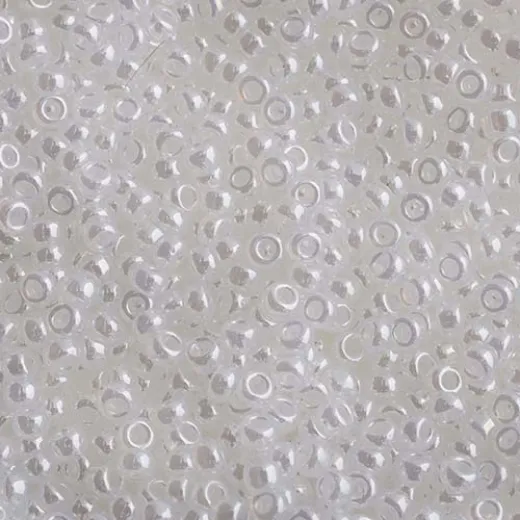 White Crystal Ceylon Miyuki 11/0 Seed Beads, 250g, Colour 0511 White Crystal Ceylon Miyuki 11/0 Seed Beads, 250g, Colour 0511