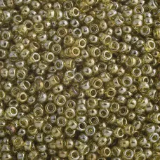 Transparent Golden Olive Luster Miyuki 11/0 Seed Beads, 250g, Colour 1889