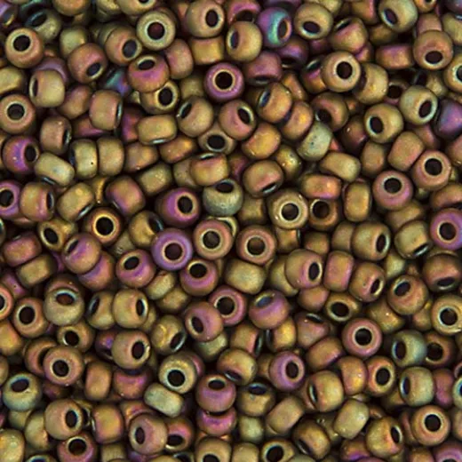 Green Pink Op.AB Met.Matt Luster, Colour-2035, Miyuki 11/0, 22g Green Pink Op.AB Met.Matt Luster, Colour-2035, Miyuki 11/0, 22g