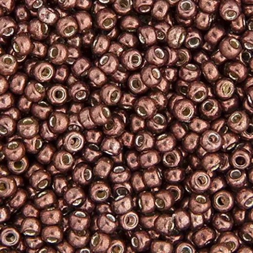 Galvanized Duracoat Dk. Mauve, Colour-4213, Miyuki 15/0, 8.2g Galvanized Duracoat Dk. Mauve, Colour-4213, Miyuki 15/0, 8.2g