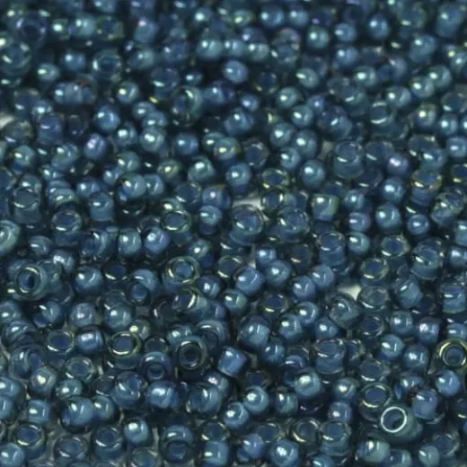 Teal Dark Blue Fancy Lined Size 11/0 Miyuki Seed beads, Colour 2256, 22g approx. Teal Dark Blue Fancy Lined Size 11/0 Miyuki Seed beads, Colour 2256, 22g approx.