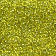 Bulk Bag Olive Fancy Lined Size 11/0 Miyuki Seed beads, Colour 3530, 250g