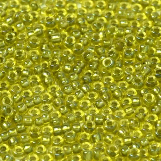 Bulk Bag Olive Fancy Lined Size 11/0 Miyuki Seed beads, Colour 3530, 250g Bulk Bag Olive Fancy Lined Size 11/0 Miyuki Seed beads, Colour 3530, 250g