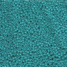 Miyuki Size 11 Seed Beads, Special Dyed Turquoise, Colour 2050, 22g Approx.
