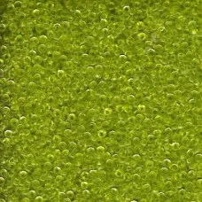 Chartreuse Transparent, Miyuki 11/0 Seed Beads, Colour 0143, 250 Grams