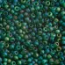 Frost Green Rainbow, Miyuki 11/0 Seed Beads, Colour 0146FR, 250 Grams Frost Green Rainbow, Miyuki 11/0 Seed Beads, Colour 0146FR, 250 Grams