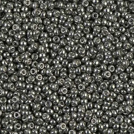 Galvanized Dark Steel -1087, Miyuki 11/0, 250gr Bag Galvanized Dark Steel -1087, Miyuki 11/0, 250gr Bag