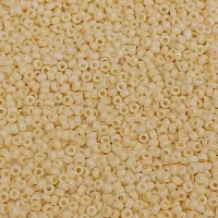 Chalk White Champagne Lustre, Miyuki 11/0 Union Seed Beads, Colour 03000/14413, Approx. 22g