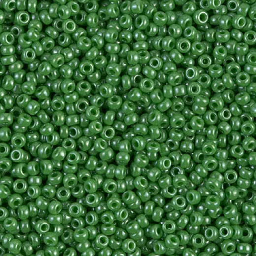 Green Opaque Luster, Colour-0431, Miyuki 11/0, 250g wholesale pack Green Opaque Luster, Colour-0431, Miyuki 11/0, 250g wholesale pack