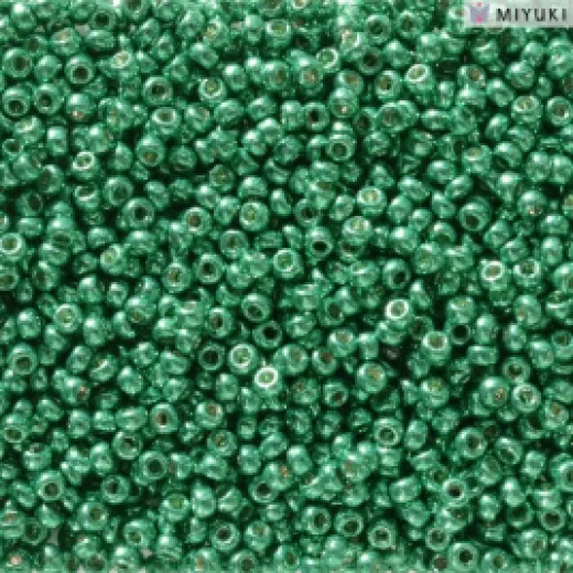 Duracoat Galvanised Dark Aqua Green Miyuki 11/0 Seed Beads, Colour 5106, 22g approx. Duracoat Galvanised Dark Aqua Green Miyuki 11/0 Seed Beads, Colour 5106, 22g approx.