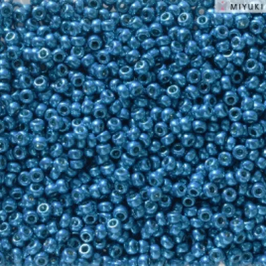 Duracoat Galvanised Dark Capri Blue Miyuki 11/0 Seed Beads, Colour 5114, 100g Wholesale pack Duracoat Galvanised Dark Capri Blue Miyuki 11/0 Seed Beads, Colour 5114, 100g Wholesale pack