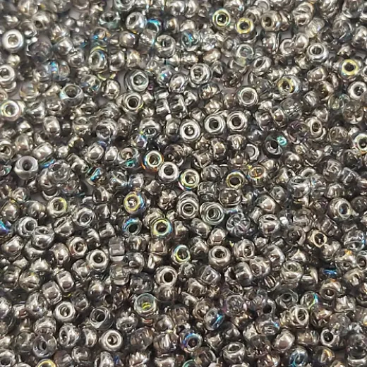 Crystal Silver Rainbow, Miyuki 11/0 Union Seed Beads, Colour 55017, Approx. 22g Crystal Silver Rainbow, Miyuki 11/0 Union Seed Beads, Colour 55017, Approx. 22g