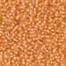 Semi Matte Light Peach Lined / Amber -1922, Miyuki 11/0, 22g approx.