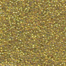 Bulk Bag Silver Lined Yellow AB -1006, Miyuki 11/0, 250gr Bag