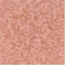 Transparent Pale Pink Matte, Miyuki 11/0 Seed Beads, Colour 0155F, 22g Approx.