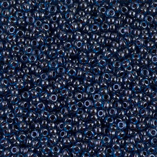 Ruby lined capri blue luster Miyuki 11/0 seed beads, Colour 0358, 22g approx. Ruby lined capri blue luster Miyuki 11/0 seed beads, Colour 0358, 22g approx.