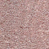 Light rose luster Miyuki 11/0 seed beads, Colour 0365,  22g approx. **Being discontinued by the Factory**