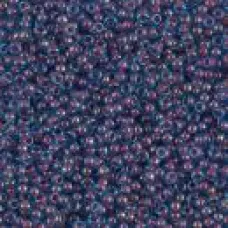 Fuchsia Lined Aqua, Miyuki 11/0 Seed Beads, 22g, Colour 0346 Fuchsia Lined Aqua, Miyuki 11/0 Seed Beads, 22g, Colour 0346