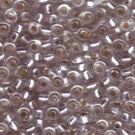 Silver Lined Crystal Miyuki Size 5/0 Seed beads, approx. 20g Silver Lined Crystal Miyuki Size 5/0 Seed beads, approx. 20g