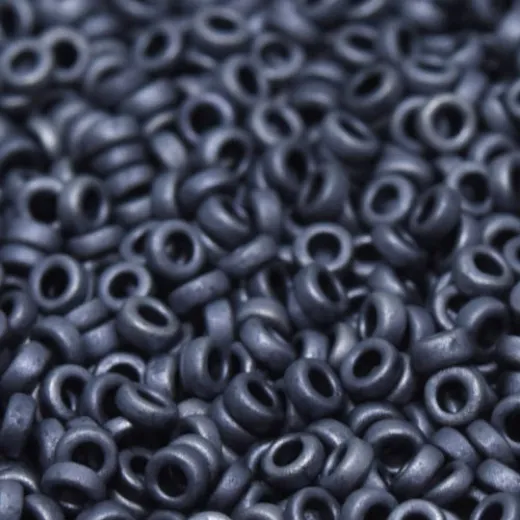 Matte Gunmetal Miyuki 2.2mm Spacer Beads, colour 2001, approx. 4.9g Matte Gunmetal Miyuki 2.2mm Spacer Beads, colour 2001, approx. 4.9g