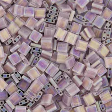 Tila Beads Light Amethyst Transparent AB Matte 5.2gm pack - 0142FR