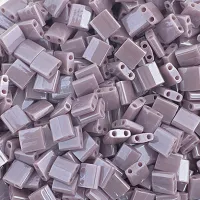 Opaque Mauve Luster, Miyuki Tila Beads, Colour 0437, 5.2g