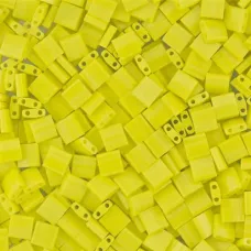 Tila Beads Lemon Opaque Yellow 5.2gm pack - 0404